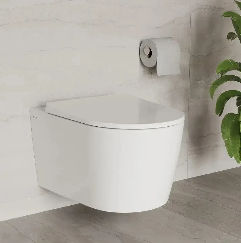 Унитаз подвесной Vitra Metropole Round QuantumFlush 7910B003-6429 цвет Белый с сиденьем Микролифт