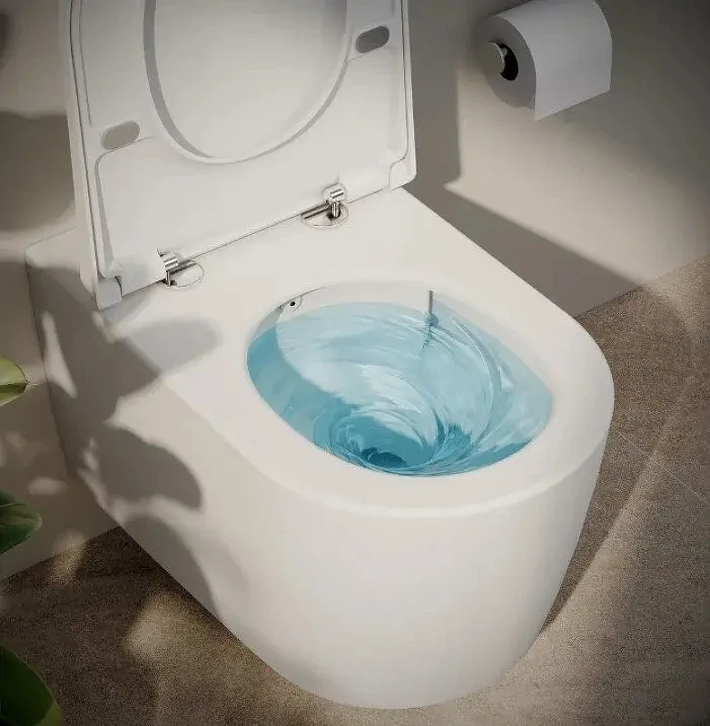 Унитаз подвесной Vitra Metropole Round QuantumFlush 7910B003-6429 цвет Белый с сиденьем Микролифт