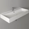 Раковина Simas 101 AG101 bi*1 Белая фаянс подвесная, накладная