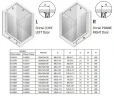 Душевой уголок New Trendy New Soleo Chrome 110x110 R K-0628 профиль Хром стекло прозрачное