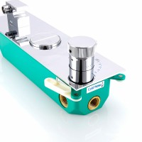 Смеситель для душа Vincea VSCV-422TCH с термостатом Хром латунь встраиваемый