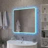 Зеркало Cezares Multicolore 70 CZR-SPC-MC-700-800-RGB-TCH с подсветкой с сенсорным выключателем и функцией памяти стекло