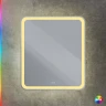 Зеркало Cezares Multicolore 70 CZR-SPC-MC-700-800-RGB-TCH с подсветкой с сенсорным выключателем и функцией памяти стекло