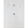 Зеркало Azario 60 LED-00002614 с подсветкой с сенсорным выключателем и подогревом