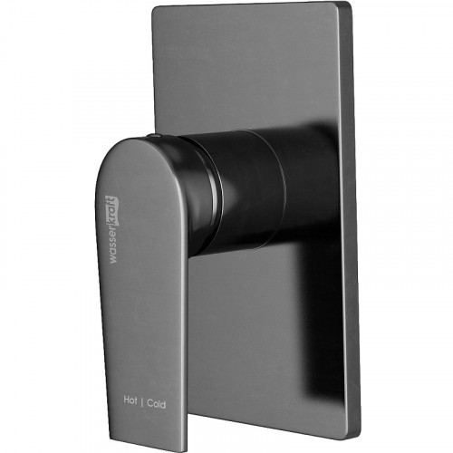 Смеситель для душа WasserKRAFT Wiese 8451 Оружейная сталь латунь встраиваемый