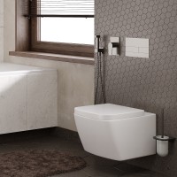 Смеситель для душа WasserKRAFT Wiese 8451 Оружейная сталь латунь встраиваемый