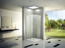 Душевой уголок WeltWasser WW200 Q22 100x100 10000002933 профиль Хром стекло прозрачное