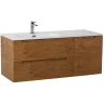 Тумба под раковину BelBagno Etna 100 L ETNA-1000-2C-1A-SO-RN-L подвесная Rovere Nature МДФ / ЛДСП