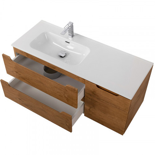 Тумба под раковину BelBagno Etna 100 L ETNA-1000-2C-1A-SO-RN-L подвесная Rovere Nature МДФ / ЛДСП