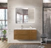 Тумба под раковину BelBagno Etna 100 L ETNA-1000-2C-1A-SO-RN-L подвесная Rovere Nature МДФ / ЛДСП