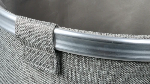 Корзина для белья Fixsen FX-1031A Серая