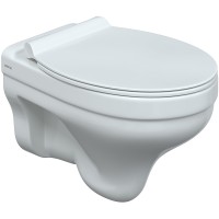 Унитаз Berges Albit S Rimless 082147 подвесной с сиденьем Микролифт фарфор подвесной