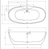 Акриловая ванна Abber 170x80 AB9323 без гидромассажа