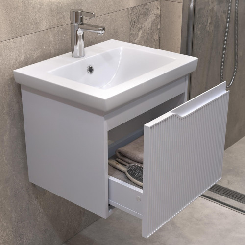 Тумба под раковину Vigo Neo 50 338 подвесная цвет Белый