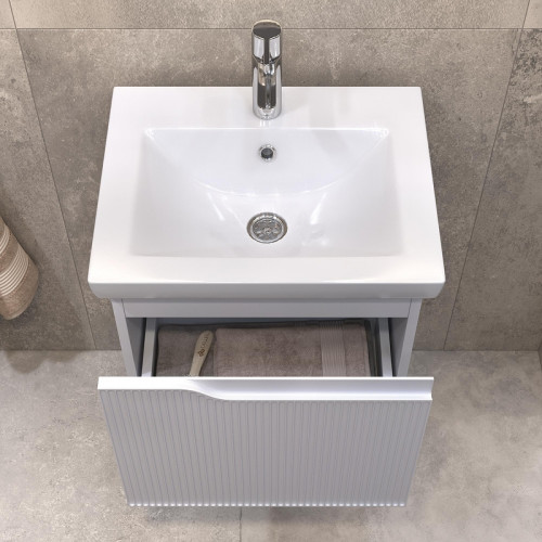 Тумба под раковину Vigo Neo 50 338 подвесная цвет Белый