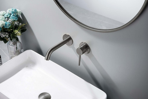 Смеситель для раковины Aquatek Европа AQ1313BGM цвет Оружейная сталь