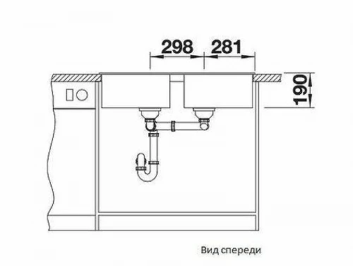 Кухонная мойка Blanco Zia 9 516686 Антрацит