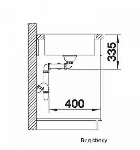Кухонная мойка Blanco Zia 9 516686 Антрацит