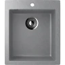 Кухонная мойка Ulgran Classic U-404-342 Графит искусственный камень (литьевой мрамор) встраиваемый