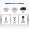 Тумба под раковину Aquanet Джейн 70 335423 подвесная Белая матовая МДФ / ЛДСП