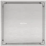 Душевой трап Allen Brau Priority 100x100 9.50023.BN с решеткой цвет Никель браш / под плитку