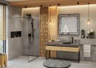 Смеситель для душа Hansgrohe ShowerSelect 15763670 с термостатом Черный матовый латунь встраиваемый