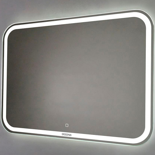 Зеркало Grossman Comfort 90 690680 с подсветкой с сенсорным выключателем стекло