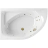 Акриловая ванна Excellent Aquarella 170x110 L WAEX.ARL17.SMART.BR с гидромассажем