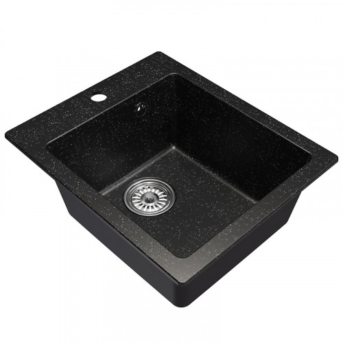Кухонная мойка Mixline Комфорт ML-GM14 42 551902 цвет Черный