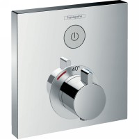 Смеситель для душа Hansgrohe ShowerSelect 15762000 с термостатом Хром латунь встраиваемый