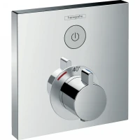 Смеситель для душа Hansgrohe ShowerSelect 15762000 с термостатом Хром латунь встраиваемый
