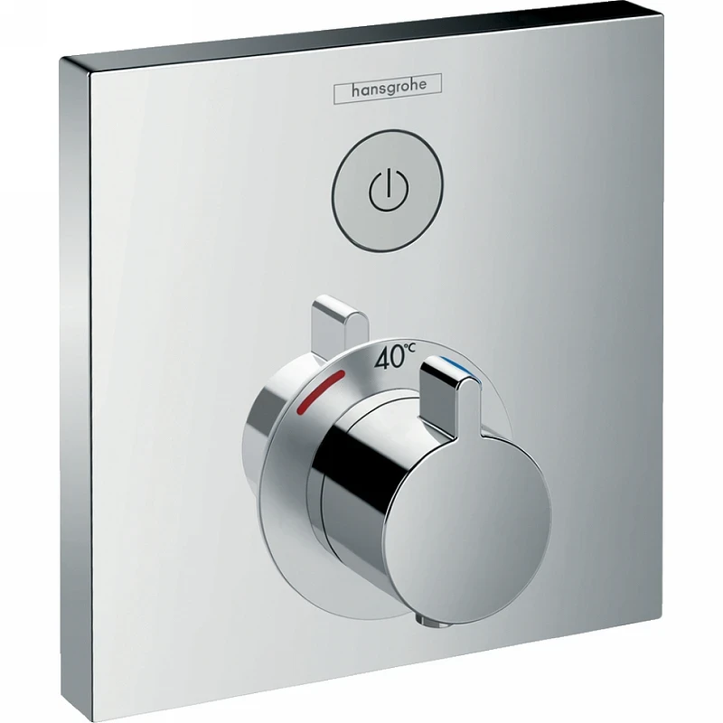 Смеситель для душа Hansgrohe ShowerSelect 15762000 с термостатом Хром латунь встраиваемый