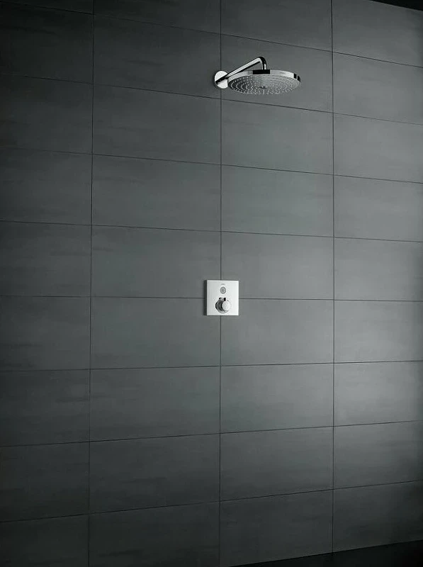 Смеситель для душа Hansgrohe ShowerSelect 15762000 с термостатом Хром латунь встраиваемый