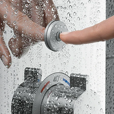 Смеситель для душа Hansgrohe ShowerSelect 15762000 с термостатом Хром латунь встраиваемый