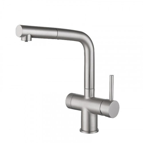 Смеситель для кухни Emar PVD ЕС - 7026 цвет Satin