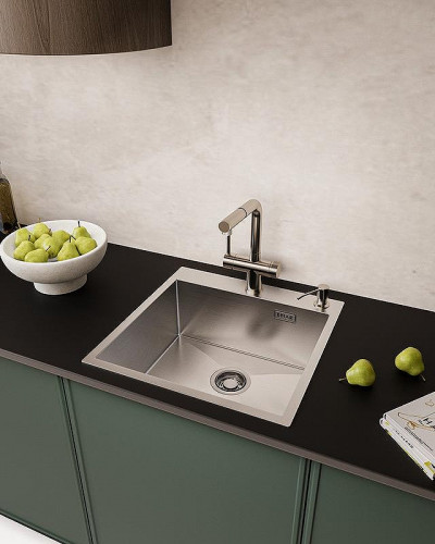 Смеситель для кухни Emar PVD ЕС - 7026 цвет Satin
