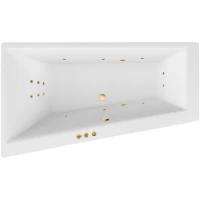 Акриловая ванна Excellent Sfera 170x100 L WAEX.SFL17.SMART.GL с гидромассажем