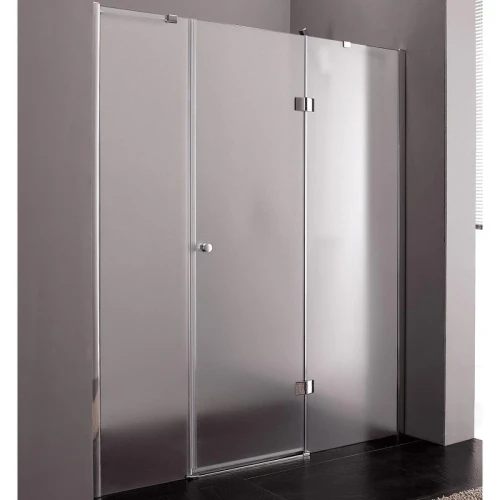 Душевая дверь Cezares Verona 130 R VERONA-W-B-13-30+60/40-P-Cr-R профиль Хром стекло рифленое