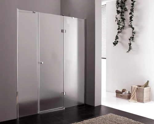 Душевая дверь Cezares Verona 130 R VERONA-W-B-13-30+60/40-P-Cr-R профиль Хром стекло рифленое