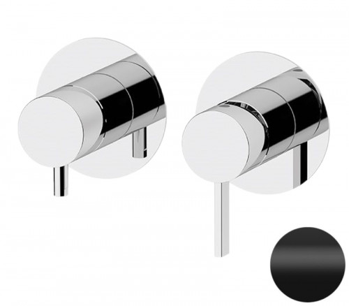 Смеситель для душа Remer Metrica MC92ZPNO цвет Черный матовый