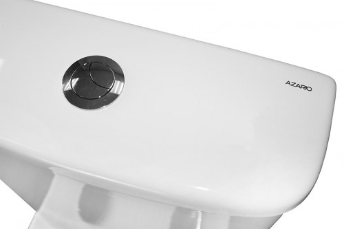 Унитаз компакт Azario Wandy AZ-56D цвет Белый с бачком и сиденьем Микролифт