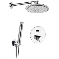Душевая система Remer Minimal Thermo NT09S02 Хром латунь встраиваемый