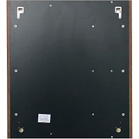 Зеркальный шкаф Comforty Порто 75 00-00009231 Дуб темно-коричневый МДФ / ЛДСП, стекло