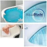Унитаз с инсталляцией Ideal Standard Tesi Aqua Blade TT00002/123AC с сиденьем Микролифт и Белой клавишей смыва