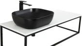 Столешница под раковину BelBagno 120 EK-120-AS-BO-L Bianco Opaco