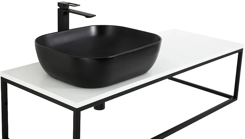 Столешница под раковину BelBagno 120 EK-120-AS-BO-L Bianco Opaco