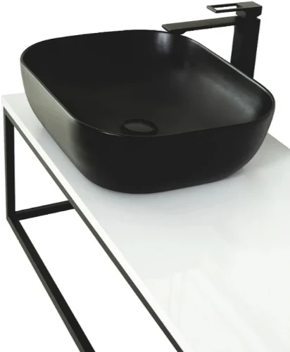 Столешница под раковину BelBagno 120 EK-120-AS-BO-L Bianco Opaco