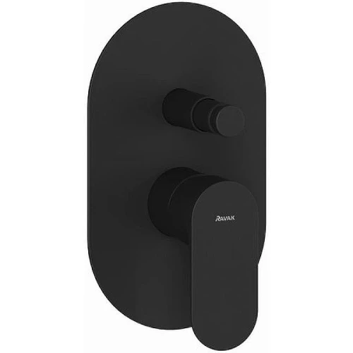 Смеситель для душа Ravak Eleganta EL 061.20BLM.O2 X070298 Черный матовый
