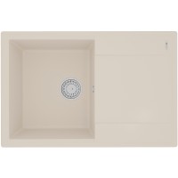 Кухонная мойка Lemark Imandra 760 9910030 Шампань искусственный камень (литьевой мрамор) встраиваемый