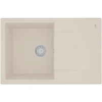 Кухонная мойка Lemark Imandra 760 9910030 Шампань искусственный камень (литьевой мрамор) встраиваемый